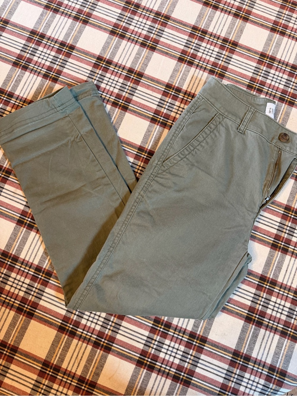 GAP Olive Green Women's Chino Pants